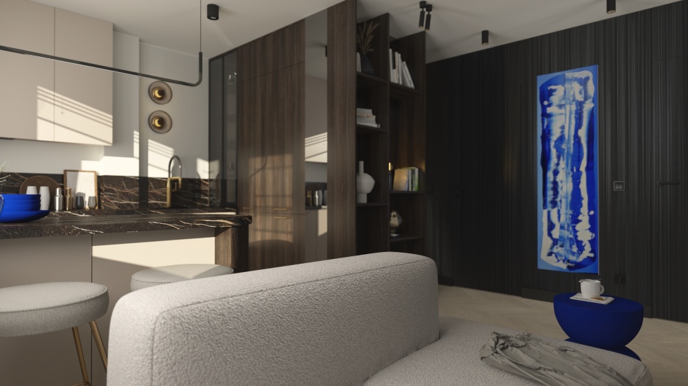 Apartament z fenomenalnym widokiem na panoramę bezpośrednio nad Wisłą - 7