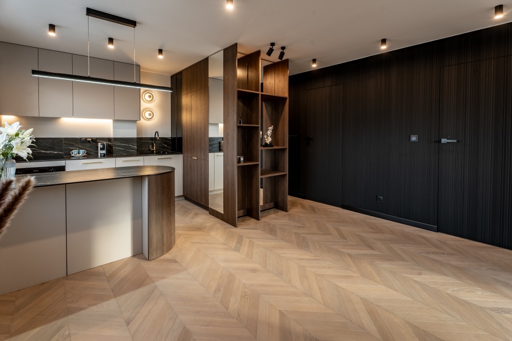 Apartament z fenomenalnym widokiem na panoramę bezpośrednio nad Wisłą - 12