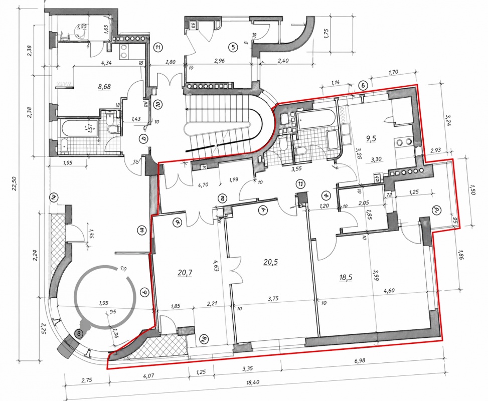 PERŁA GDYŃSKIEGO MODERNIZMU | 93,8 m² | 2 balkony | Działki Leśne - 13
