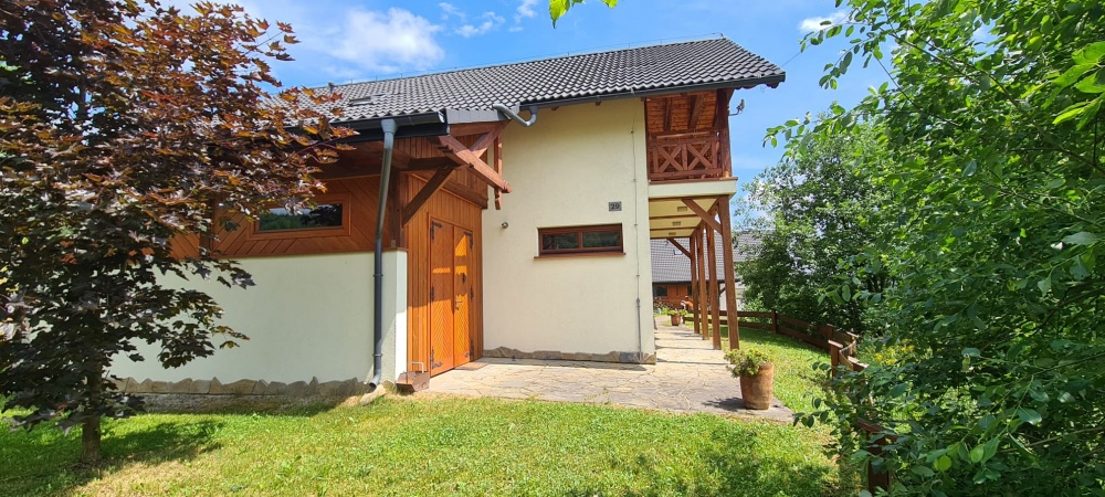 Piękny dom w stylu alpejskim z widokiem na Pieniny i Tatry - Grywałd - 2