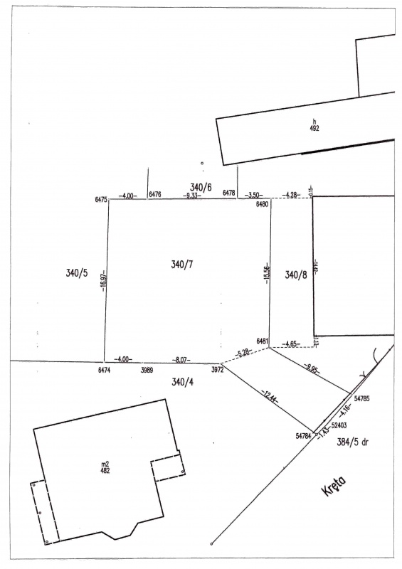 Działka budowlana do dzierżawy/wynajęcia przy centrum Legnicy, 340 m2 - 9