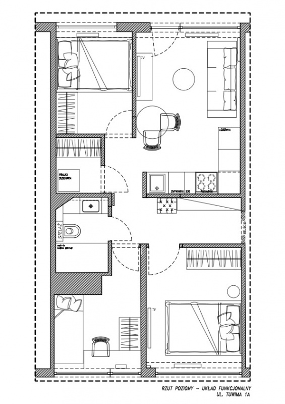 Bezpośrednio | 3 pokoje | 48m2 | 2 piętro | świeżo po remoncie | do wprowadzenia | full stolarz - 15