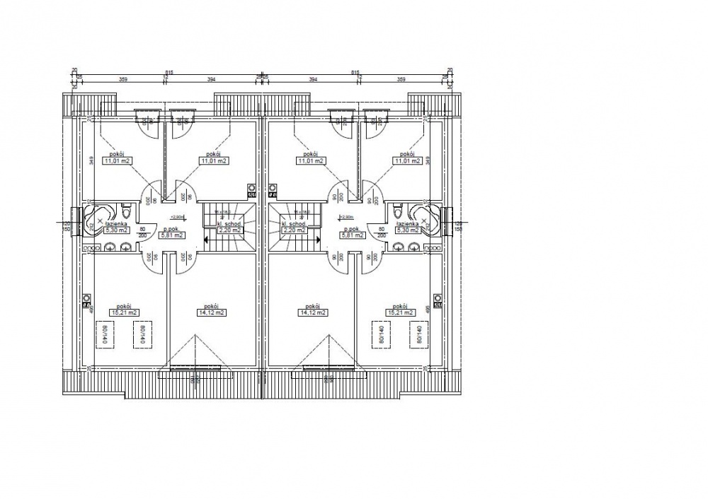 Nowoczesne domy bliźniacze w Gierałtowicach | 134 m² | Garaż | Duże działki - 9