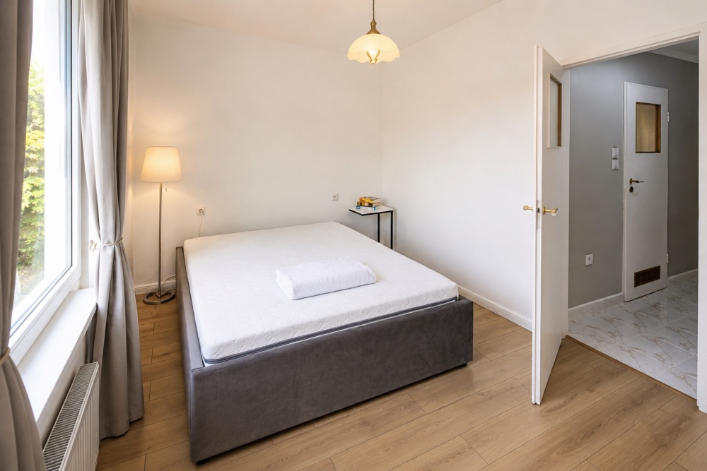 Do wynajęcia jasne, 2 pokojowe po remoncie | 54 m² | centrum Pruszkowa |  - 5
