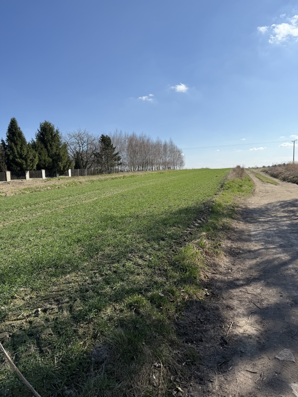 Działka budowlana 1399 m² MPZP 22MN/U2 Bliźniaki Droga wzdłuż działki - 0