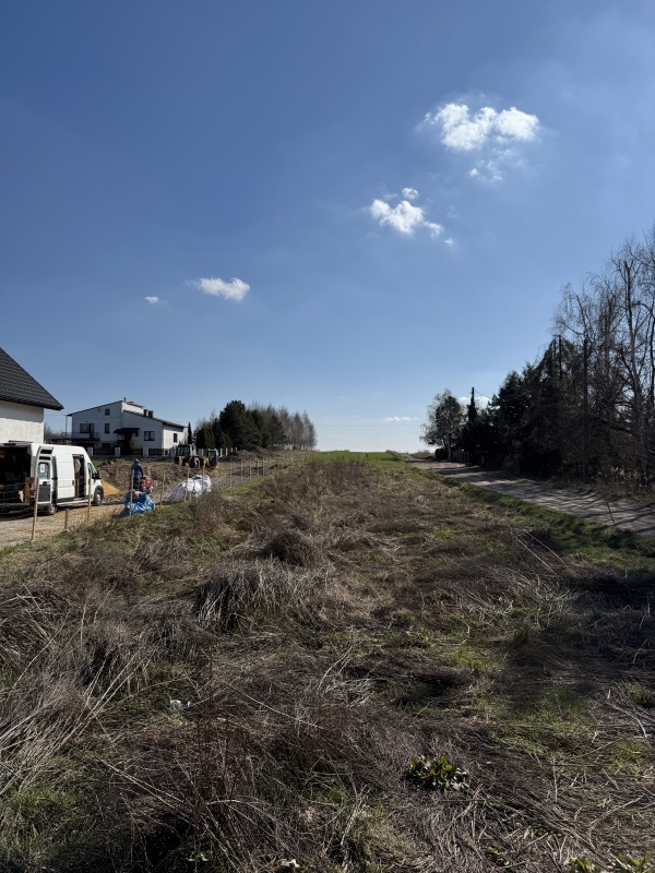 Działka budowlana 1399 m² MPZP 22MN/U2 Bliźniaki Droga wzdłuż działki - 3