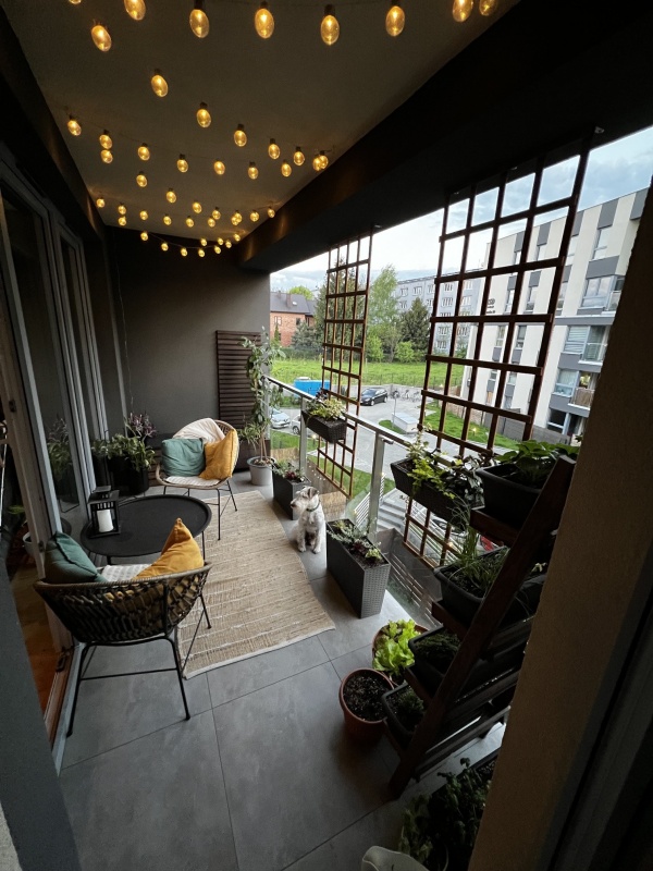 Stylowe mieszkanie 43 m² z klimatyzacją i garażem podziemnym, duży salon z kuchnią + sypialnia, w pełni wyposażone - 6