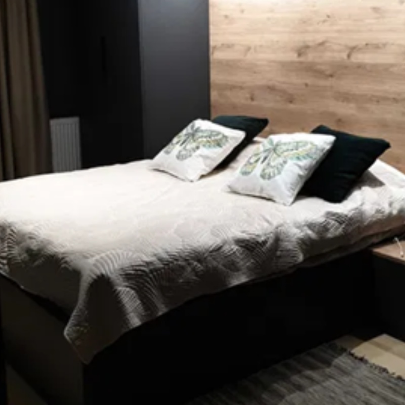 Stylowe mieszkanie 43 m² z klimatyzacją i garażem podziemnym, duży salon z kuchnią + sypialnia, w pełni wyposażone - 7