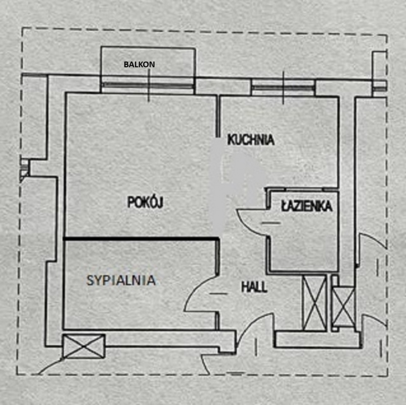 Urocze studio na Woli, z wydzieloną sypialnią, bardzo słoneczne i ciche. - 6