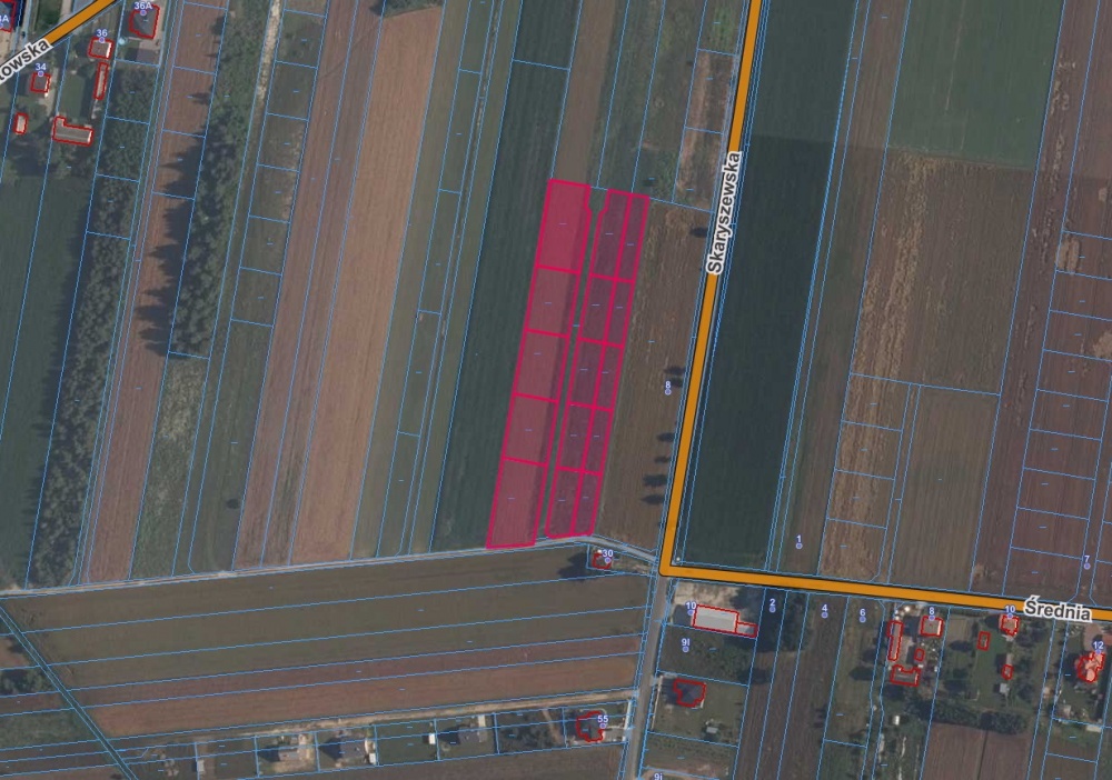 Działki budowlane 1000m2 Skaryszew k.Radomia  - 0