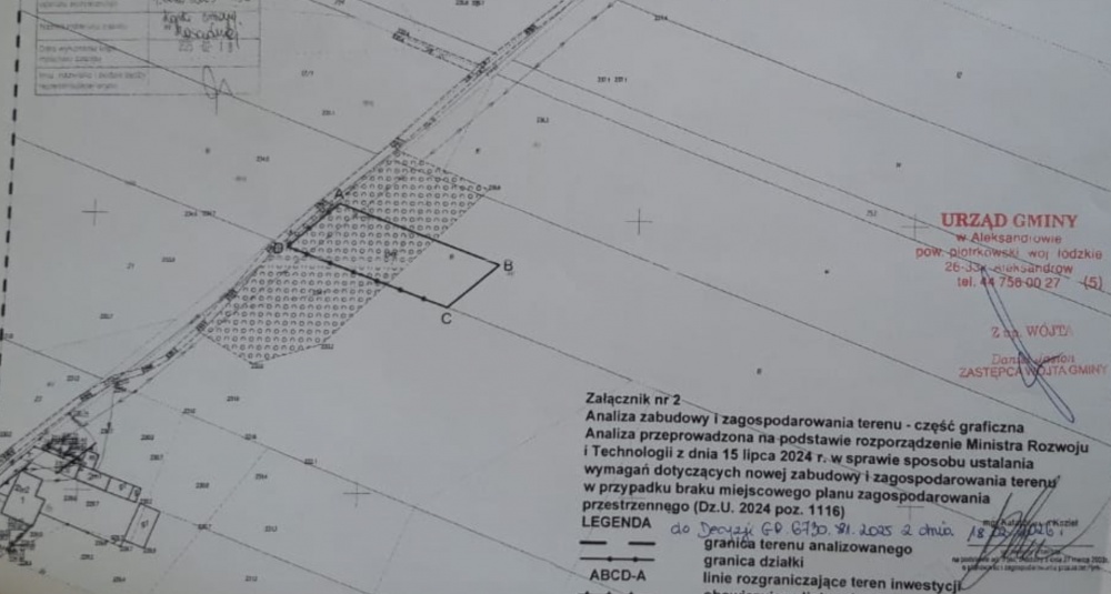 Duża szeroka działka 6.67ha wz na 4 domy media , cisza las - 5