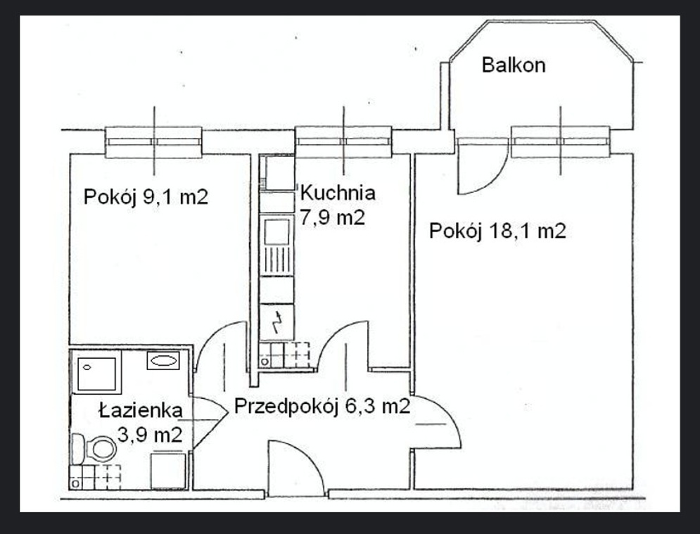 Białołęka/Nowodwory ul. Barei – 45,3 m2, możliwe 3 pokoje, m. parkingowe i piwnica w cenie - 0