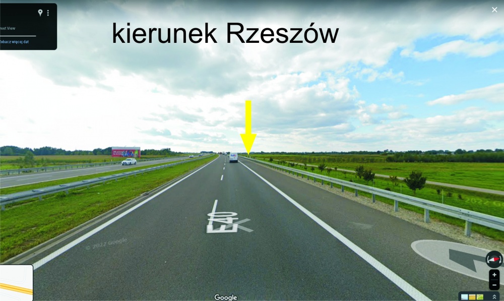 wynajmę działkę pod reklamę przy autostradzie A4 k/Rzeszowa - 2