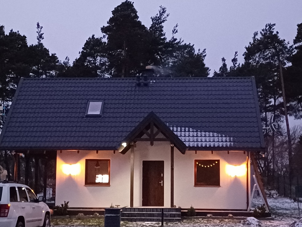 Nowy dom nad jeziorem przy lesie - 0
