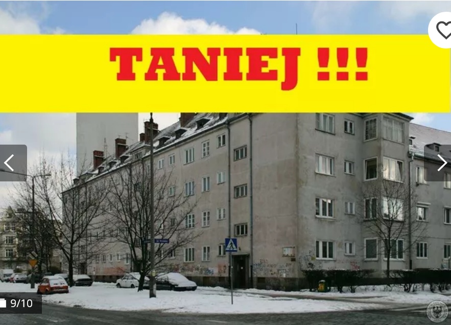 Skaytower Rewelacja Krzyki Gajowice Krucza Mieszkanie 3 Pokoje 65m2  CEGLA C.O Drweniane podlogi                              - 7