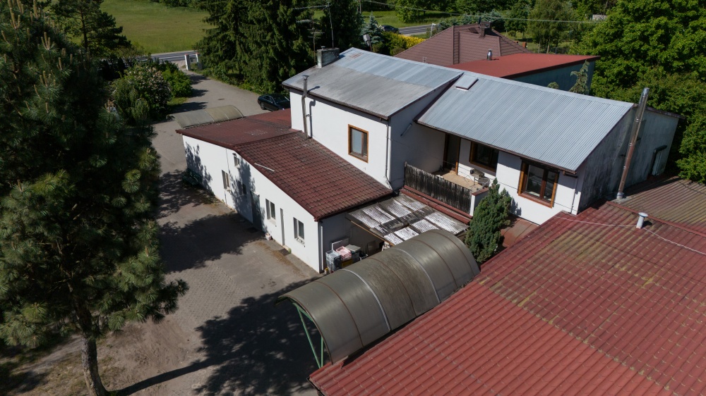 2 duże mieszkania+budynek Produkcyjny/działka 4535m2 - 18