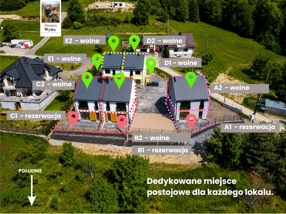 Mieszkanie jak dom, 3 pok., kameralnie, zielono, parking, 0% prowizji - 5