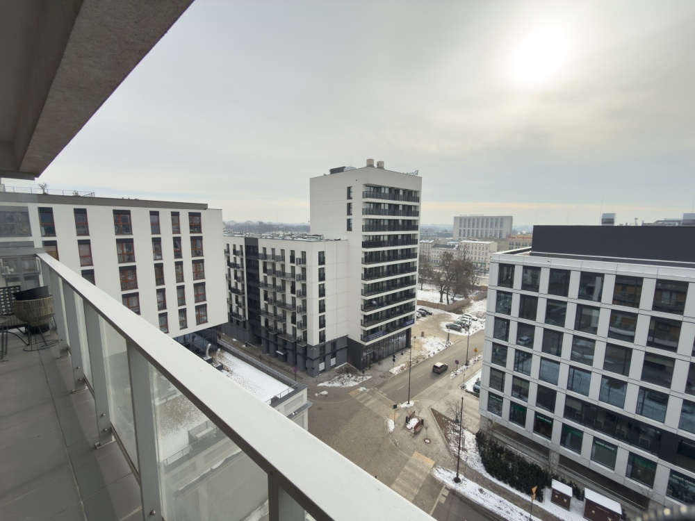 Centrum, 51 m², 8. piętro. Nowe, 2 pokoje, klimatyzacja i parking. - 12