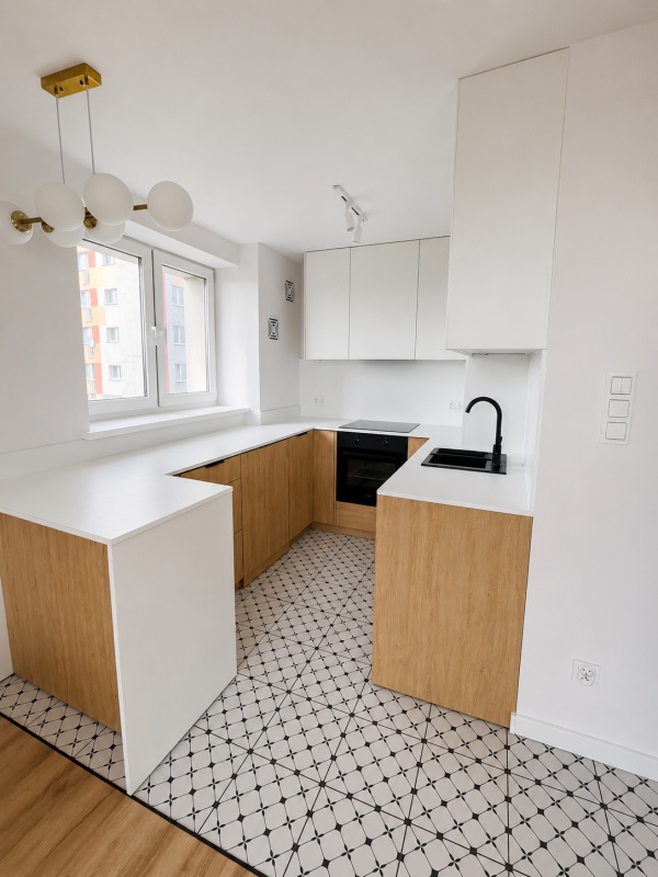 Mieszkanie świeżo po remoncie 2 pok. z widokiem BEZPOŚREDNIO idealny apartament na start lub inwestycyjne meble na wymiar - 5