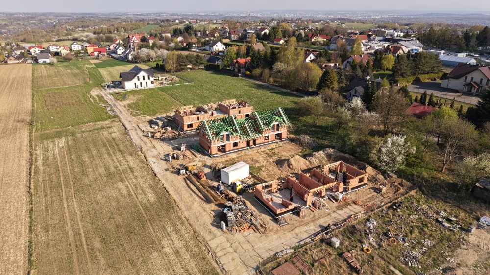  Nowa inwestycja w Wielkiej Wsi! Dom z garażem 117m2+ogród - 0