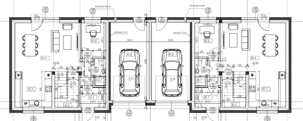  Nowa inwestycja w Wielkiej Wsi! Dom z garażem 117m2+ogród - 2