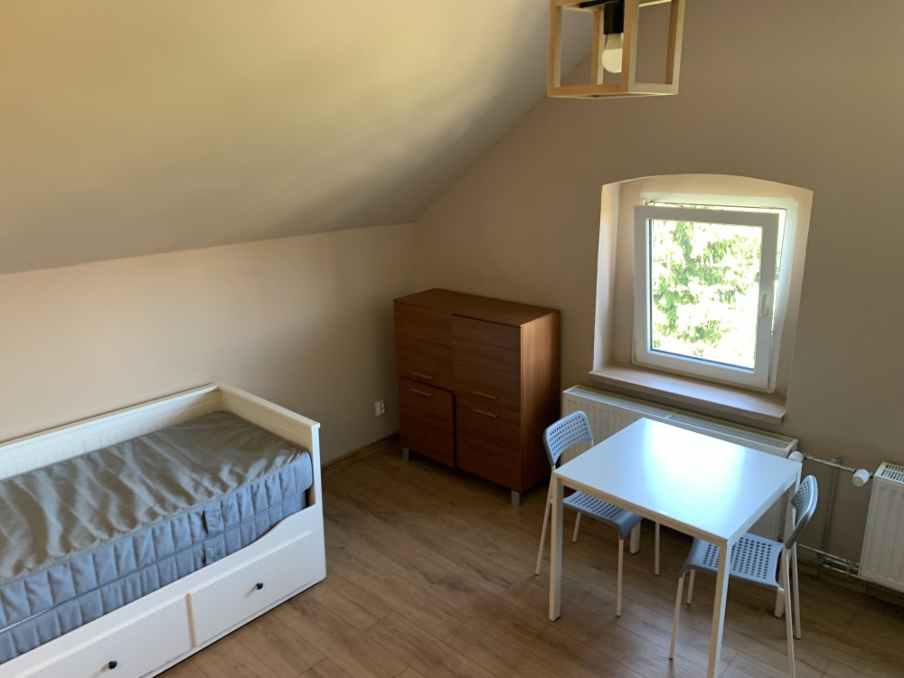 Kawalerka do wynajecia | 23 mkw | Ruda Ślaska Orzegow | po remoncie | CO miejskie | standard IKEA | ustawna i duza czesc mieszkalna | niski czynsz | tania kawalerka tanie mieszkanie - 1