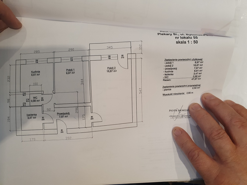 mieszkanie 2 pokoje 50m2 DO WPROWADZENIA szarlej poczta BEZ pośrednikó - 14