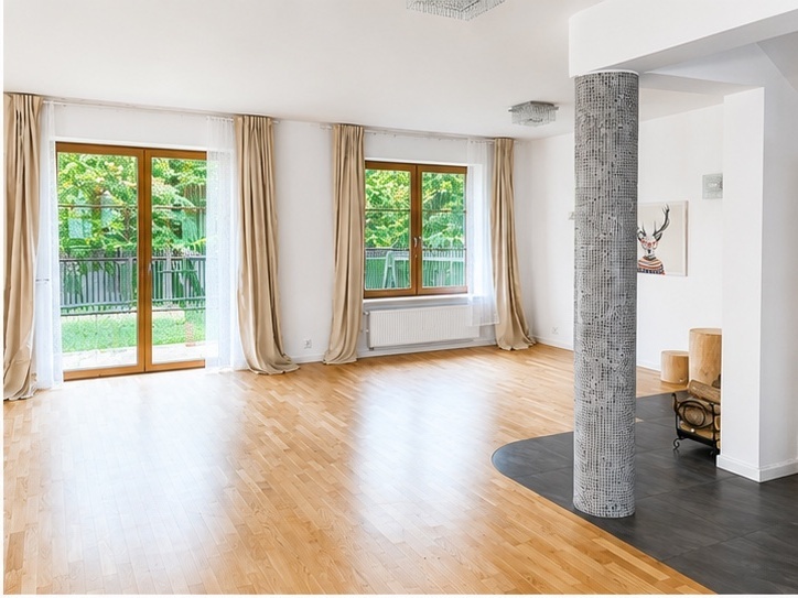 Wynajmę bezpośrednio dom 200m2 z garażem i ogródkiem, Warszawa, Bielany - 1