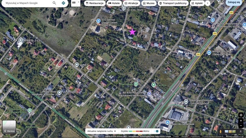 ziemia - działka - koło Bydgoszczy - Myślęcinek - Osielsko - ul. Przepiórcza - 960 m2 - 3