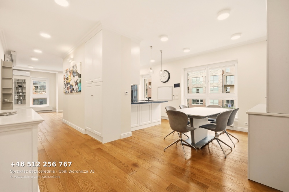 Qbik Woronicza | 5 pokoi 146 m² | ostatnie piętro | 3 garaże | Mokotów - 1