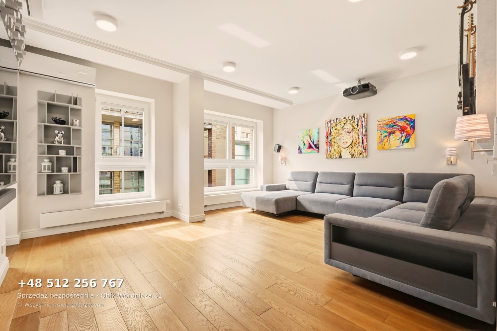 Qbik Woronicza | 5 pokoi 146 m² | ostatnie piętro | 3 garaże | Mokotów - 0