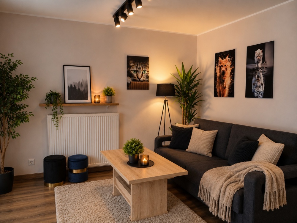 Atrakcyjne mieszkanie 3 pokojowe w centrum Środy Wlkp., 58,6 m2 - 1