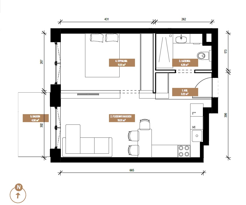 Ostatni taki układ | Wykończone pod klucz | Belg Apartamenty - 13
