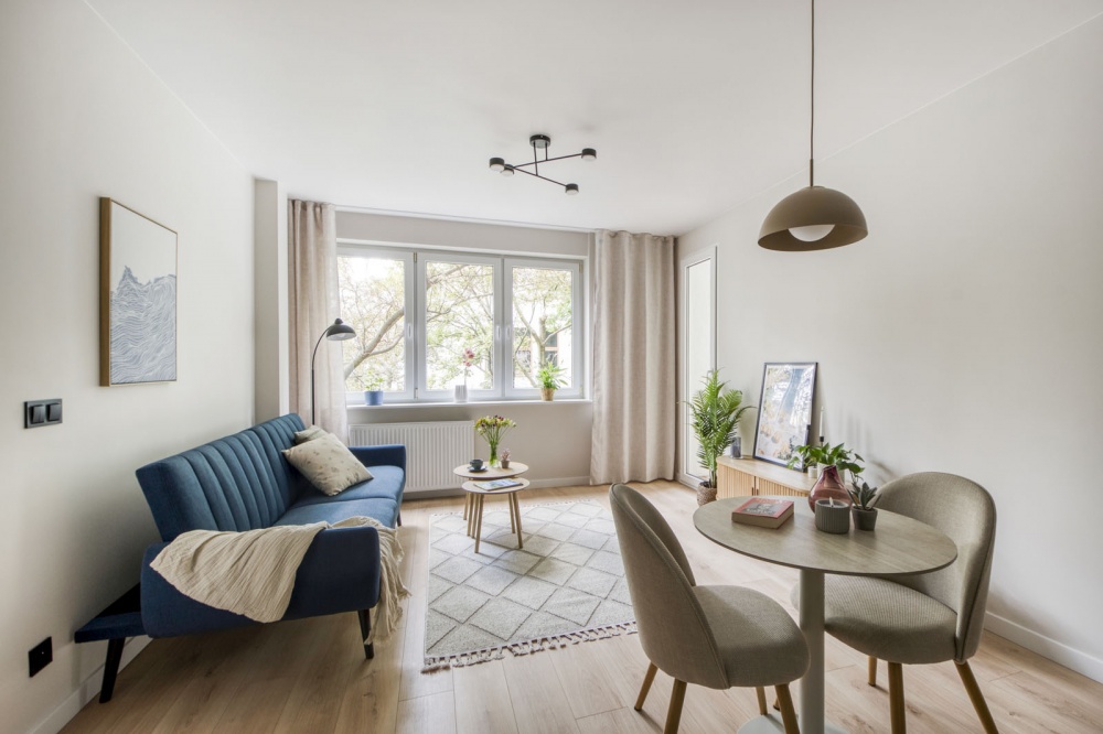 3 pokoje | 47,4 m² | po generalnym remoncie | 2 balkony | duże okna - 2