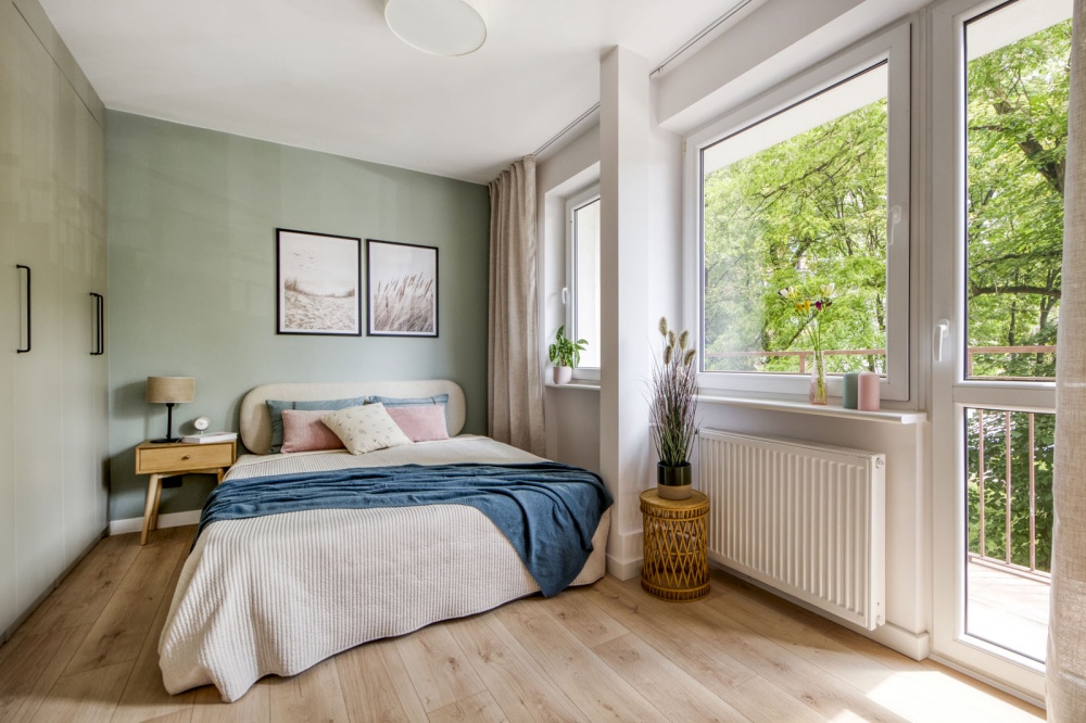 3 pokoje | 47,4 m² | po generalnym remoncie | 2 balkony | duże okna - 7