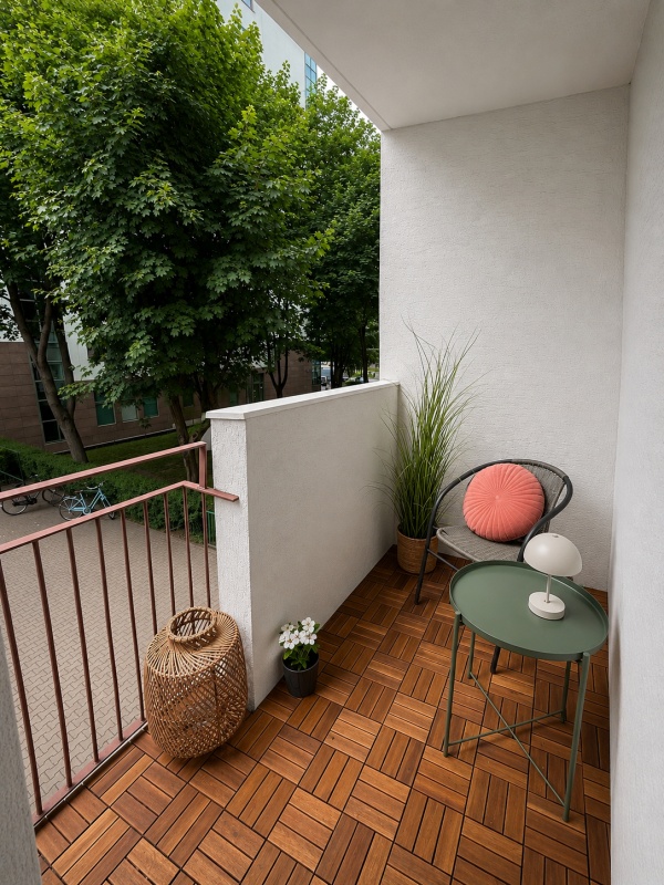 3 pokoje | 47,4 m² | po generalnym remoncie | 2 balkony | duże okna - 6