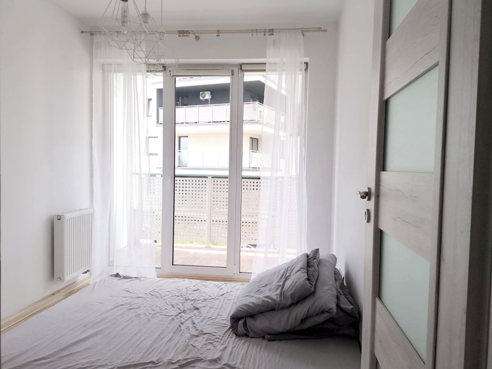 2 pokoje | 33,38 m² | Duży balkon | 1. piętro | 2017 r. | Bez prowizji - 3