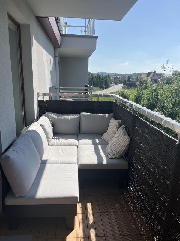 Nowoczesne 3 pokoje | 52,2 m² | 2 balkony 15 m² | Widok na zieleń  | Bezpośrednio - 7