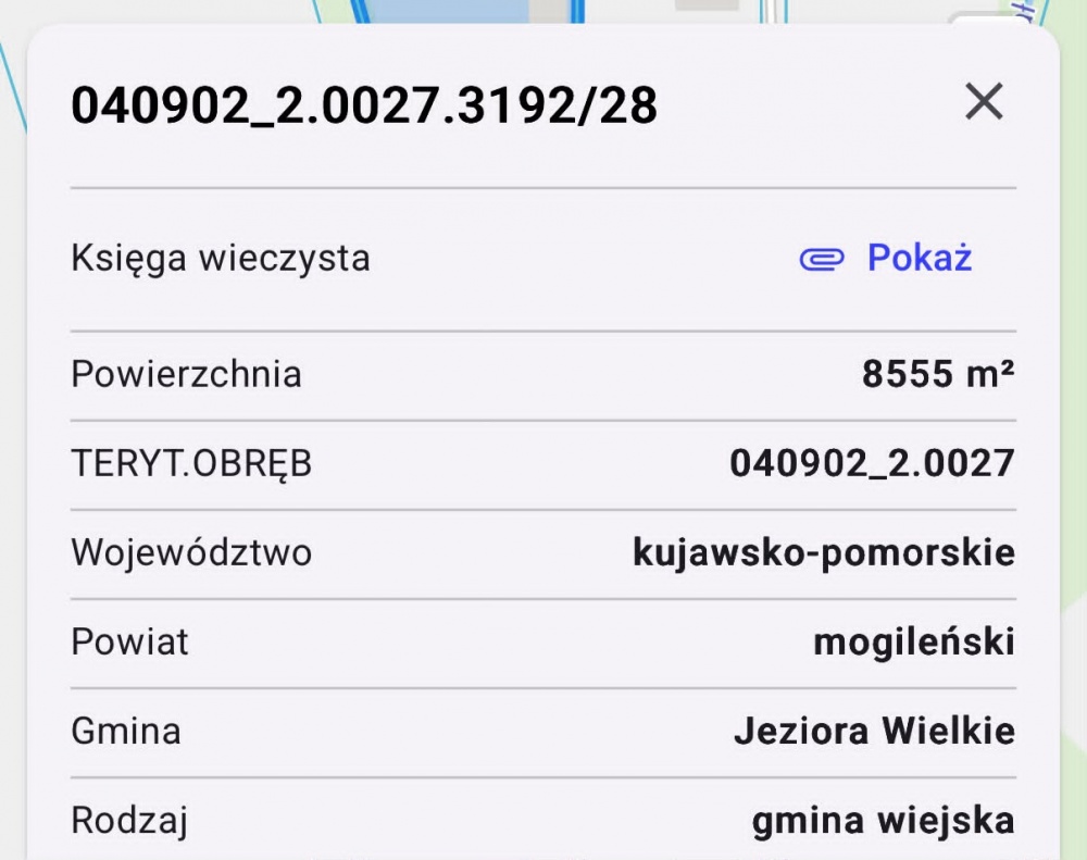Na sprzedaż działka inwestycyjna Przyjezierze  - 2