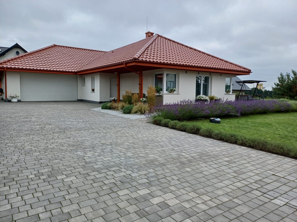 Dom parterowy wolnostojący z garażem dwustanowiskowym - 8