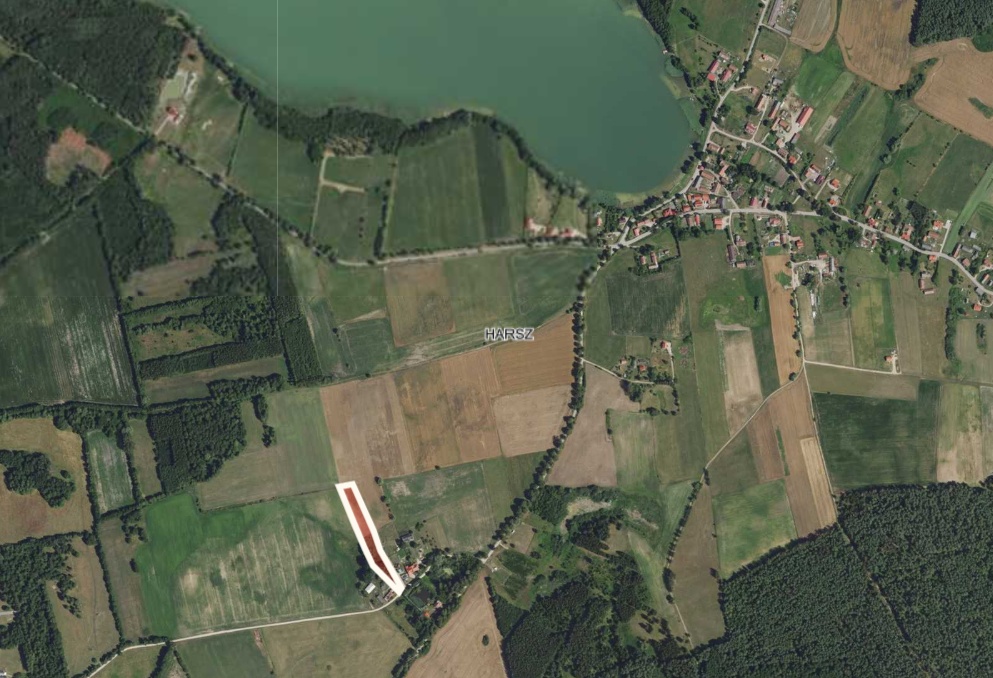 Mazury, Harsz – Działka budowlana 6825 m² z WZ, , blisko jeziora - 2