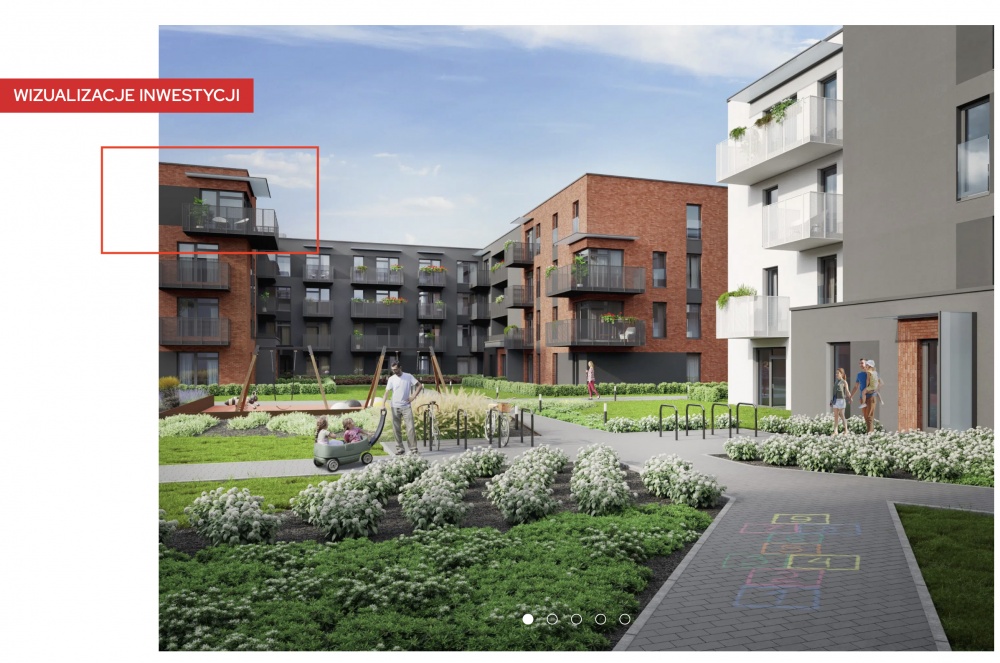 3 pokoje | 50,7 m² | ostatnie piętro | taras 12 m² | garaż i komórka - w cenie tylko do końca lipca | Zacisze Marcelin - 0