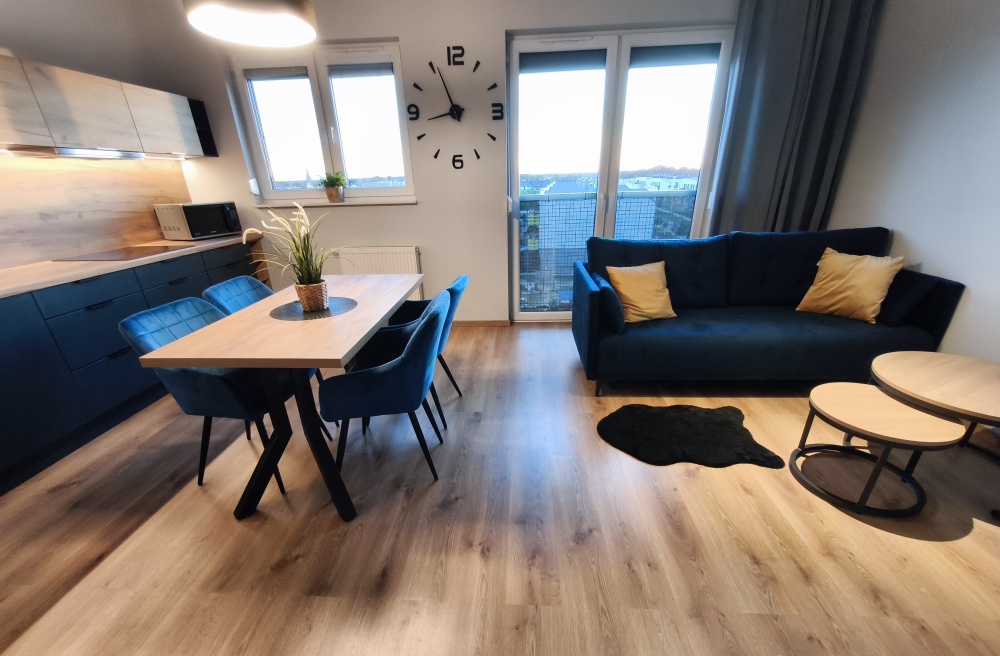 Wynajem mieszkania 50m2, garaż, klimatyzacja, wysoki standard, Wrocław Lipa Piotrowska, OD ZARAZ!!! - 0