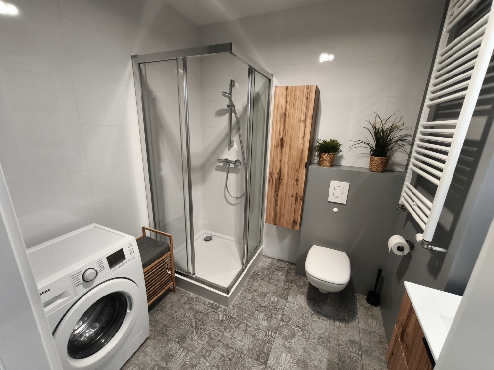 Wynajem mieszkania 50m2, garaż, klimatyzacja, wysoki standard, Wrocław Lipa Piotrowska, OD ZARAZ!!! - 7