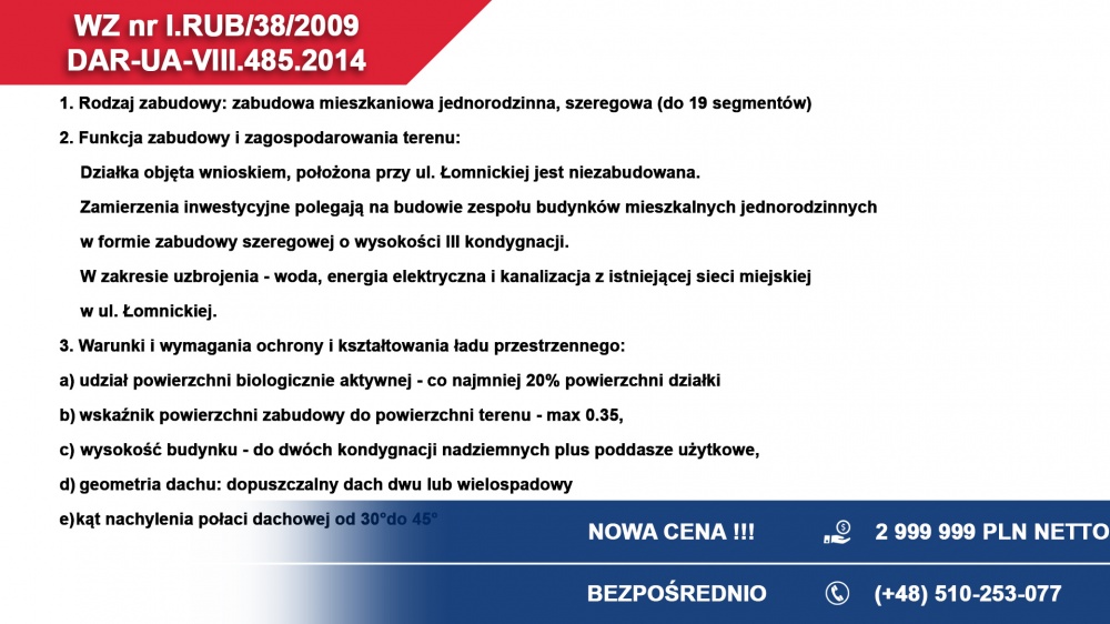 Działka inwestycyjna – Łódź, ul. Łomnicka 21 | TOP lokalizacja! - 7