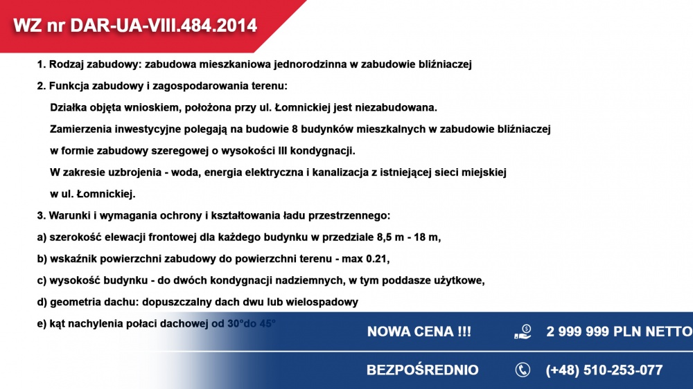 Działka inwestycyjna – Łódź, ul. Łomnicka 21 | TOP lokalizacja! - 8