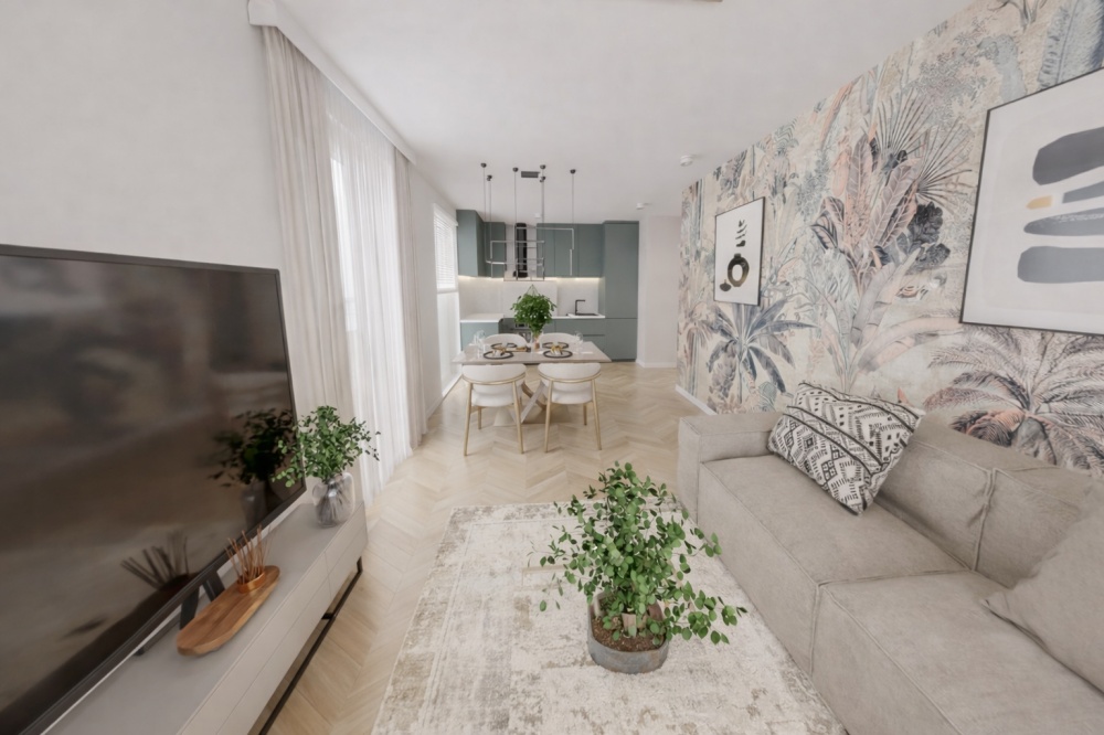 55,69 m² | 3 pokoje | ogródek 75,31 m² | bezpośrednio od dewelopera - 6