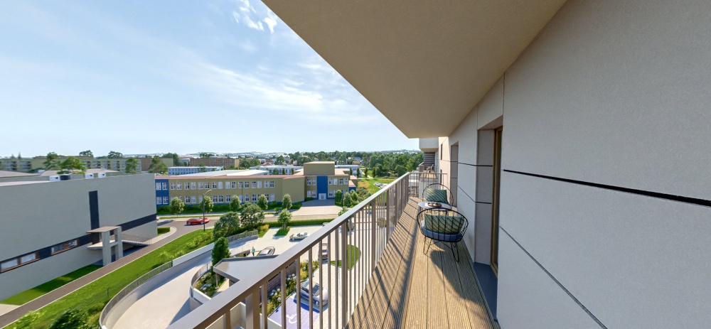 	2 pokoje 43,39m2 z tarasem 13,56 m² | Apartament PULSO Dębica | bez prowizji - 9