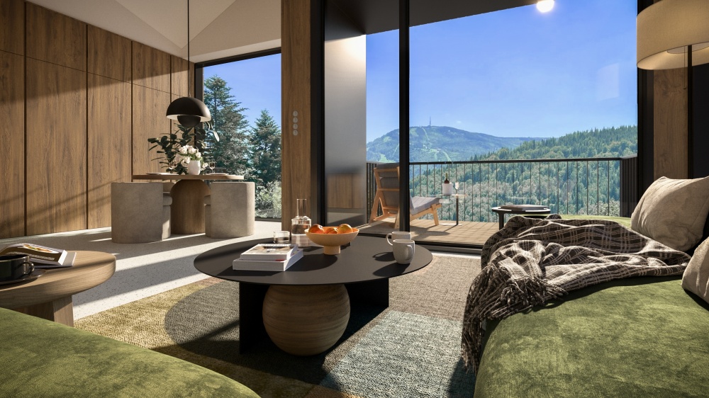 Nowoczesne apartamenty w Szczyrku z widokiem na Skrzyczne i Beskid Sport Arenę  - 4