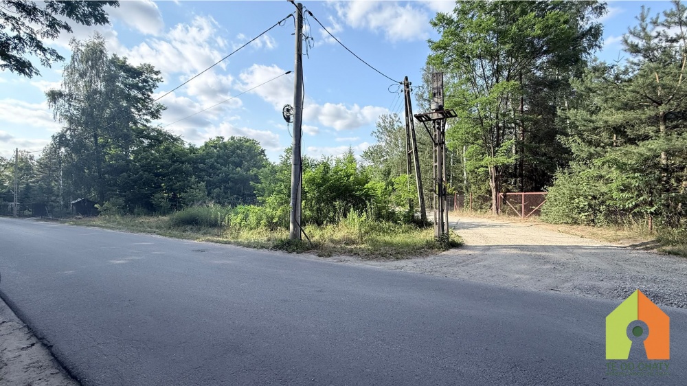 Działka budowlana Rosanów-Zgierz przy lesie - 1